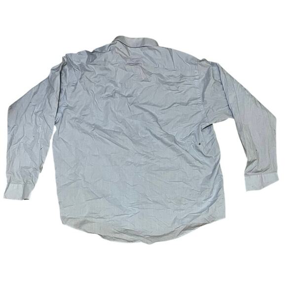 Armando Men’s Blue Button Down Size Large - Picture 3 of 3